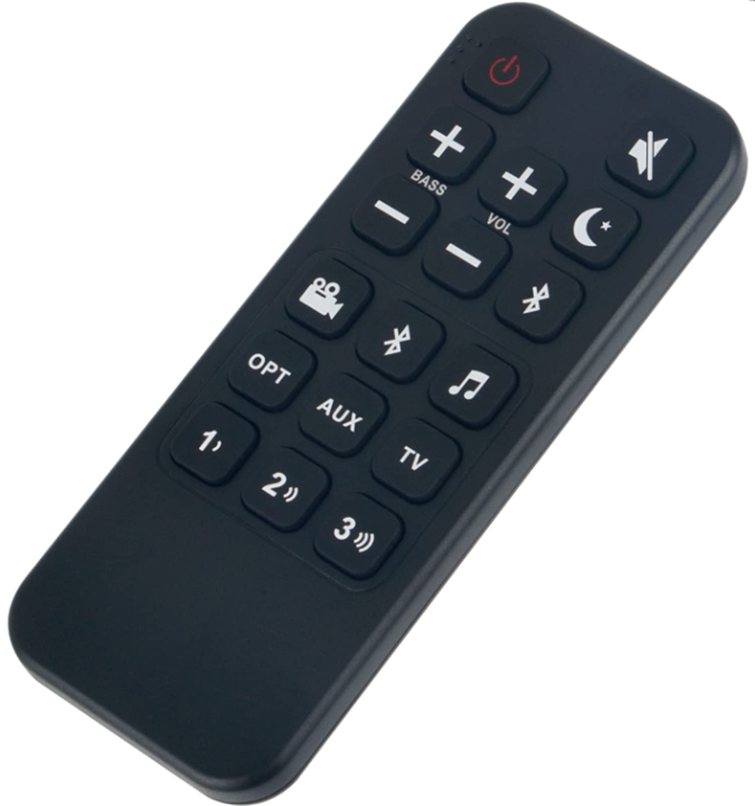 RE62141 Replacement Remote Control Compatible with Polk Audio Sound Bar - Universal Remote for Home Theater & Entertainment Systems