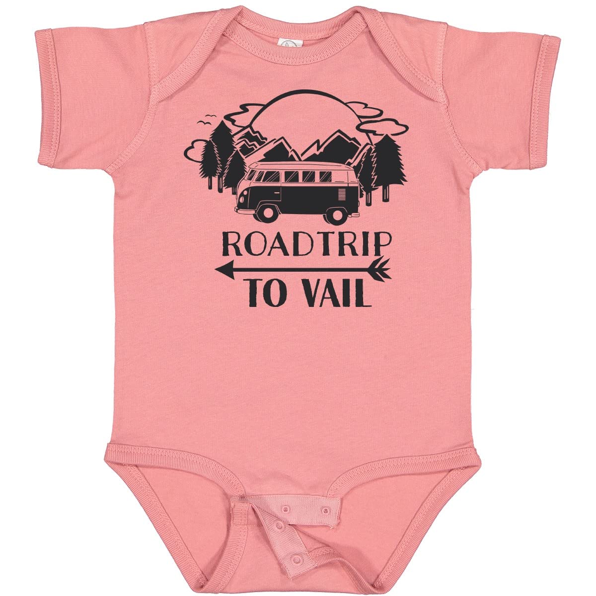 Inktastic Road Trip to Vail Baby Bodysuit - Cute Travel-Themed Onesie for Infants & Toddlers - Perfect for Family Vacations, Road Trips & Holiday Gifts