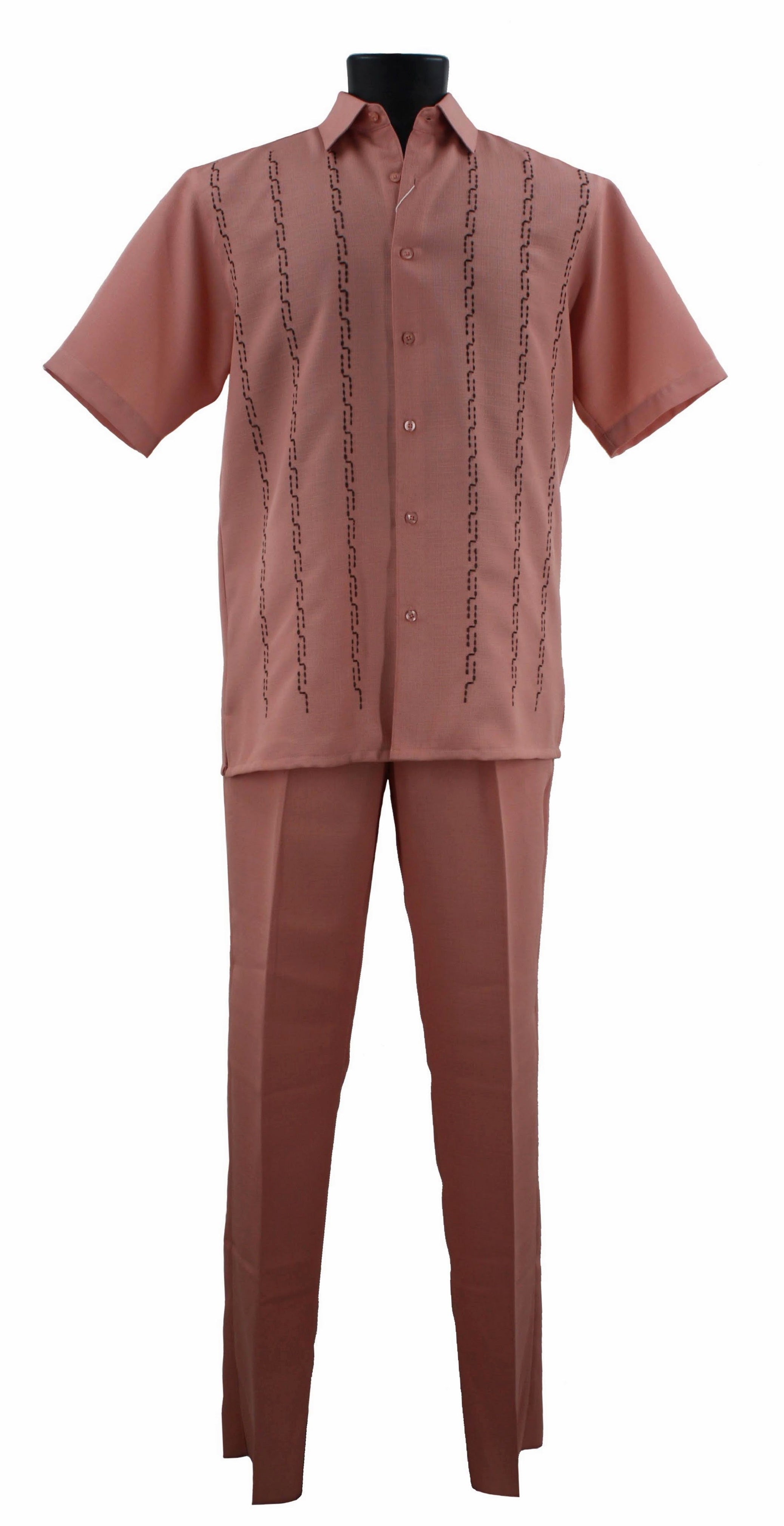 Bassiri Peach 2-Piece Set A139 - Soft & Comfortable Women's Lounge Wear for Home Relaxation and Sleep
