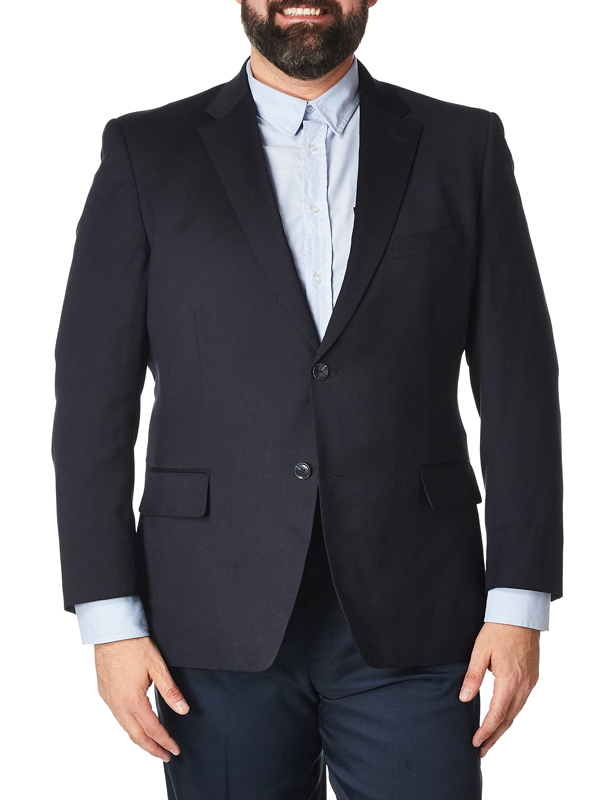 Premium Men's High-Twist Wool Suit Jacket - Tailored Fit for Business & Formal Occasions - Ideal for Weddings, Office Wear & Special Events