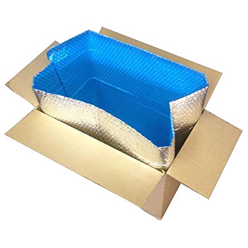 Premium Foil Insulated Box Liners 14x14x14 Inches - 15 Pack for Shipping Perishable Food, Meal Kits & Temperature-Sensitive Items - Ideal for Cold Chain Packaging & Frozen Food Delivery