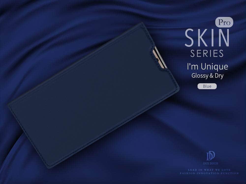 Samsung Galaxy Note 10 Plus 5G Case - Premium Magnetic Flip Leather Cover with Card Holder | Slim Protective Phone Case for Business & Travel Use
