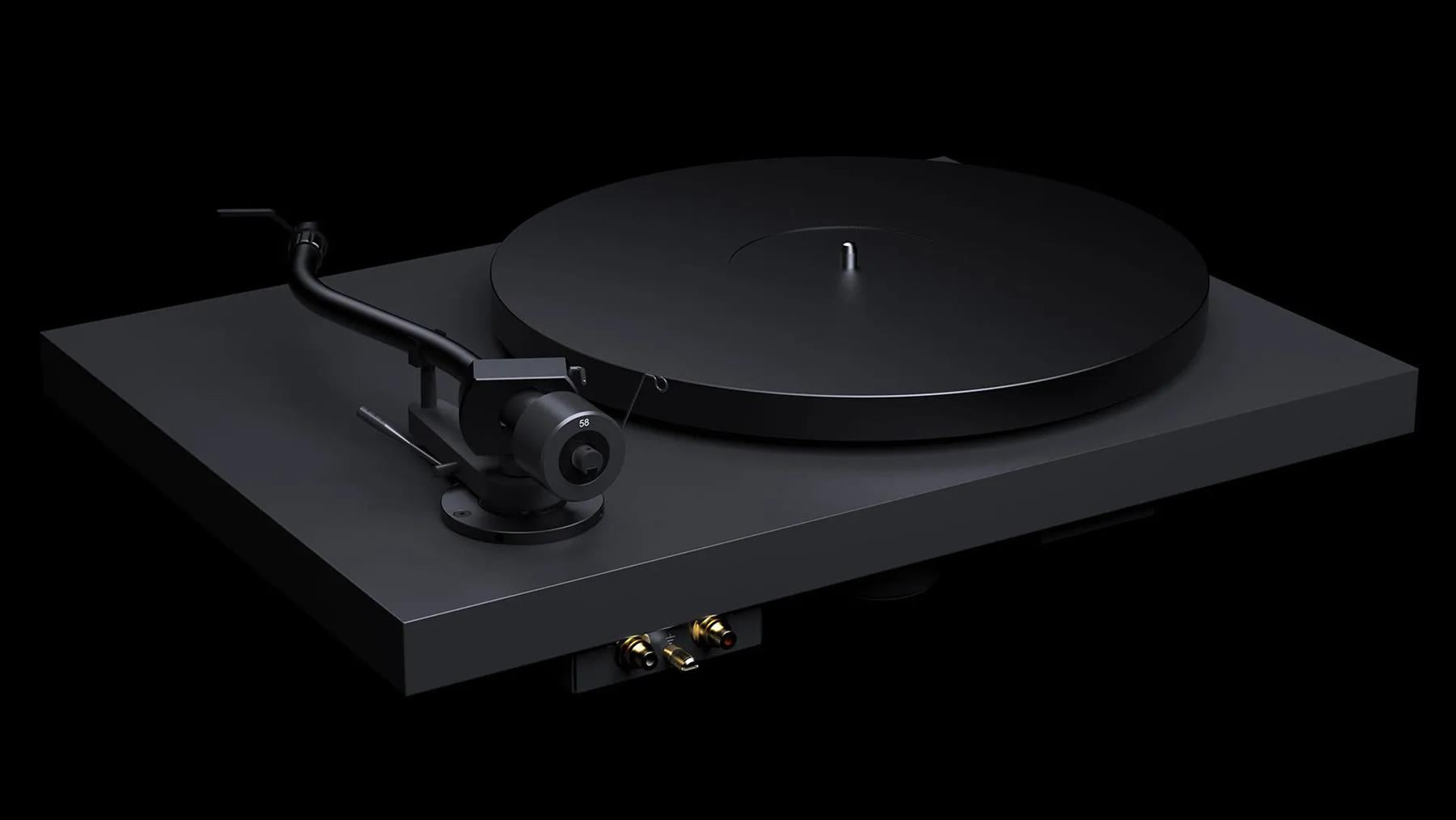 Pro-Ject Debut PRO S Turntable (Satin Black) - High-End Vinyl Record Player for Audiophiles & Home Entertainment Systems