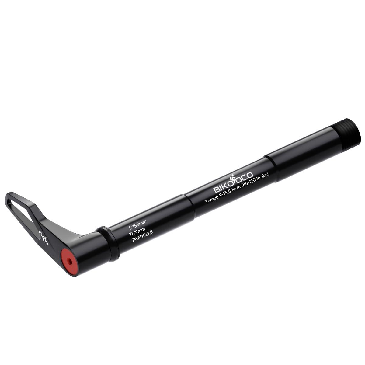 15mm x 100mm/110mm Bike Thru Axle Adapter with Handle - Quick Release Hub Converter for Rockshox & Boost Forks - Perfect for Mountain Biking and Cycling Upgrades