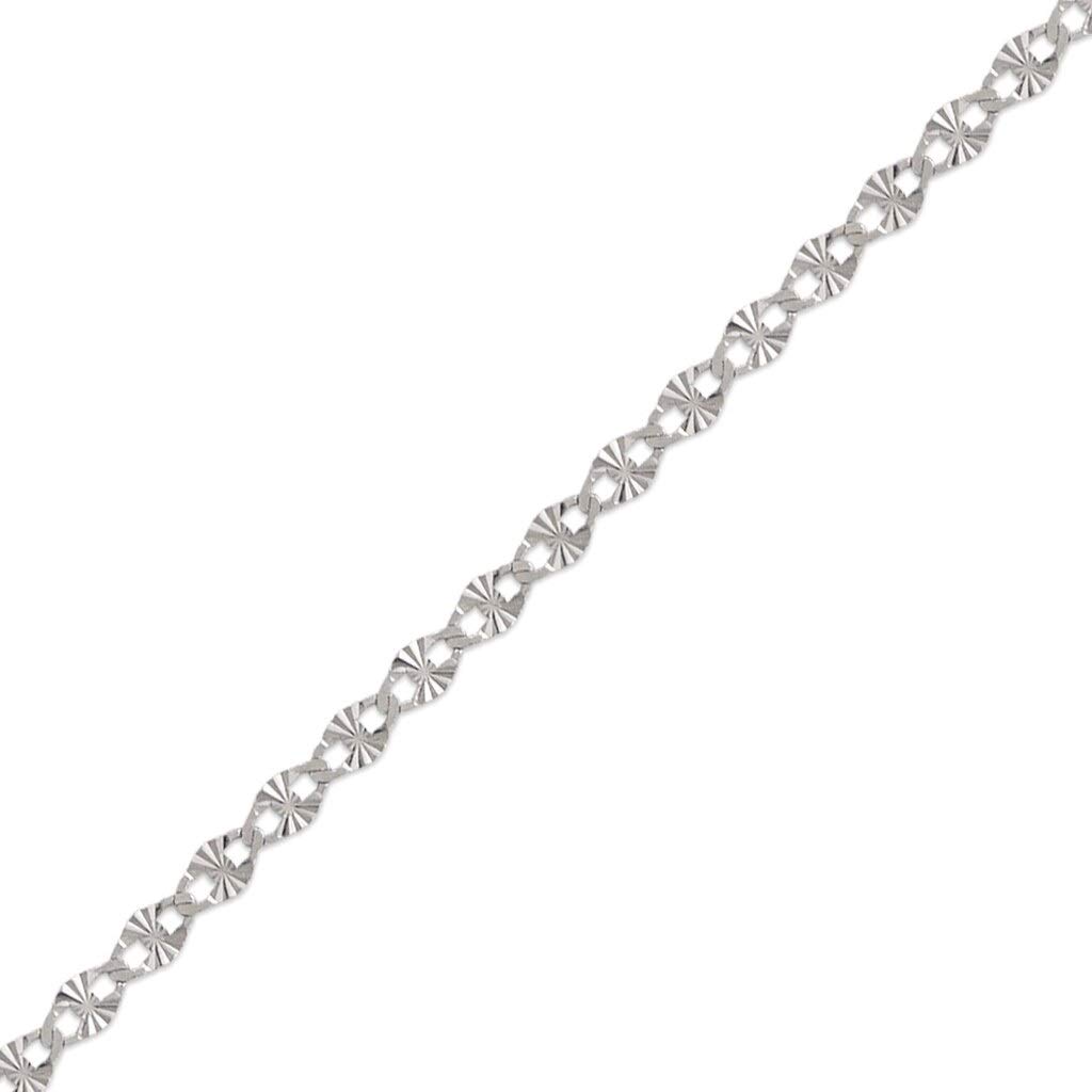 14K Gold Gucci Star Diamond Cut Chain Necklace - Italian Made Strong & Shiny Link Jewelry for Women & Men (16-24 Inches, 2.1-3.0mm Width) - Perfect Gift for Anniversary, Birthday & Special Occasions