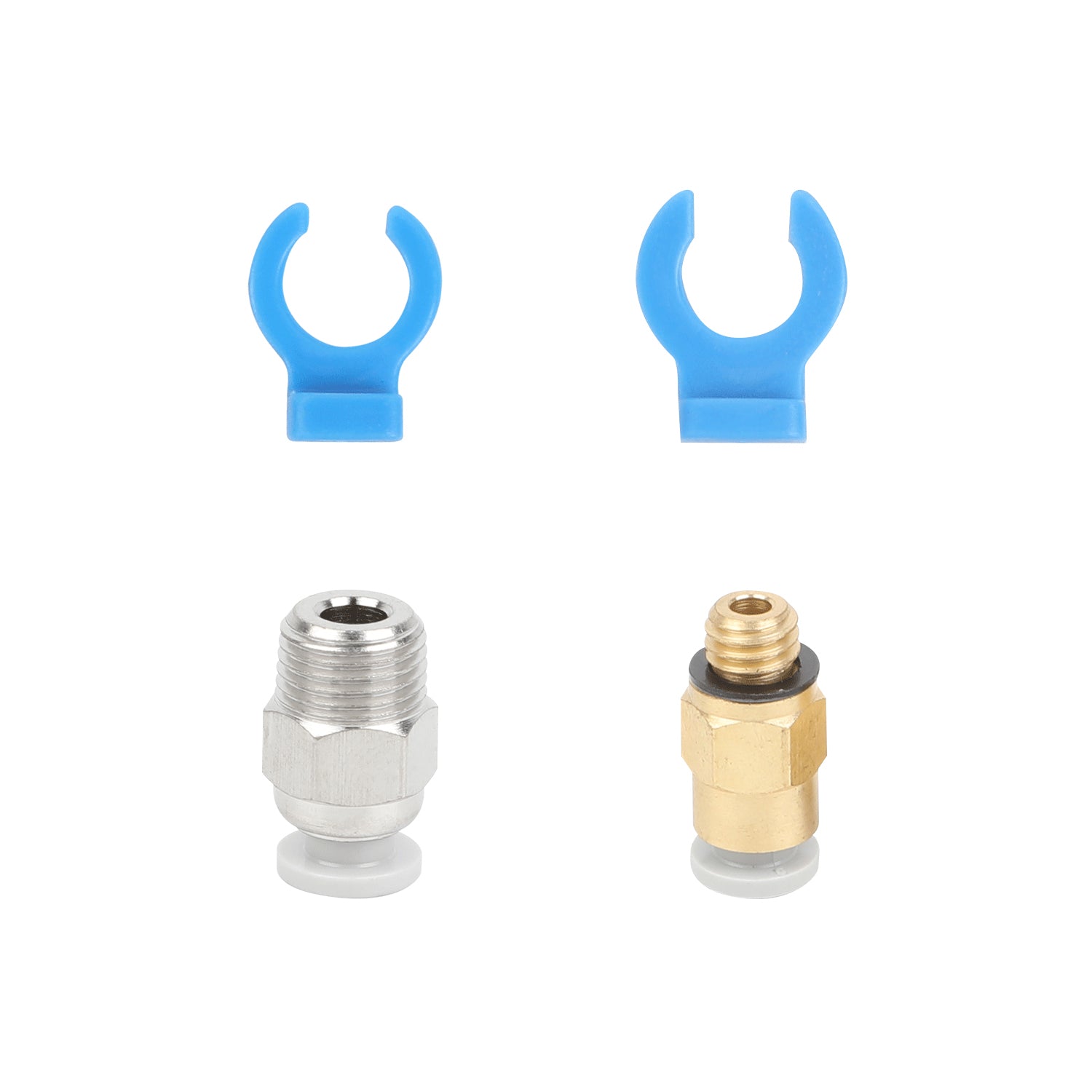 CREALITY 3D Printer Pneumatic Connector Kit - PC4-M10 & PC4-M6 Fittings for Ender 3, CR-10 - Perfect for Filament Feeding & Air Tight Seal in 3D Printing Projects