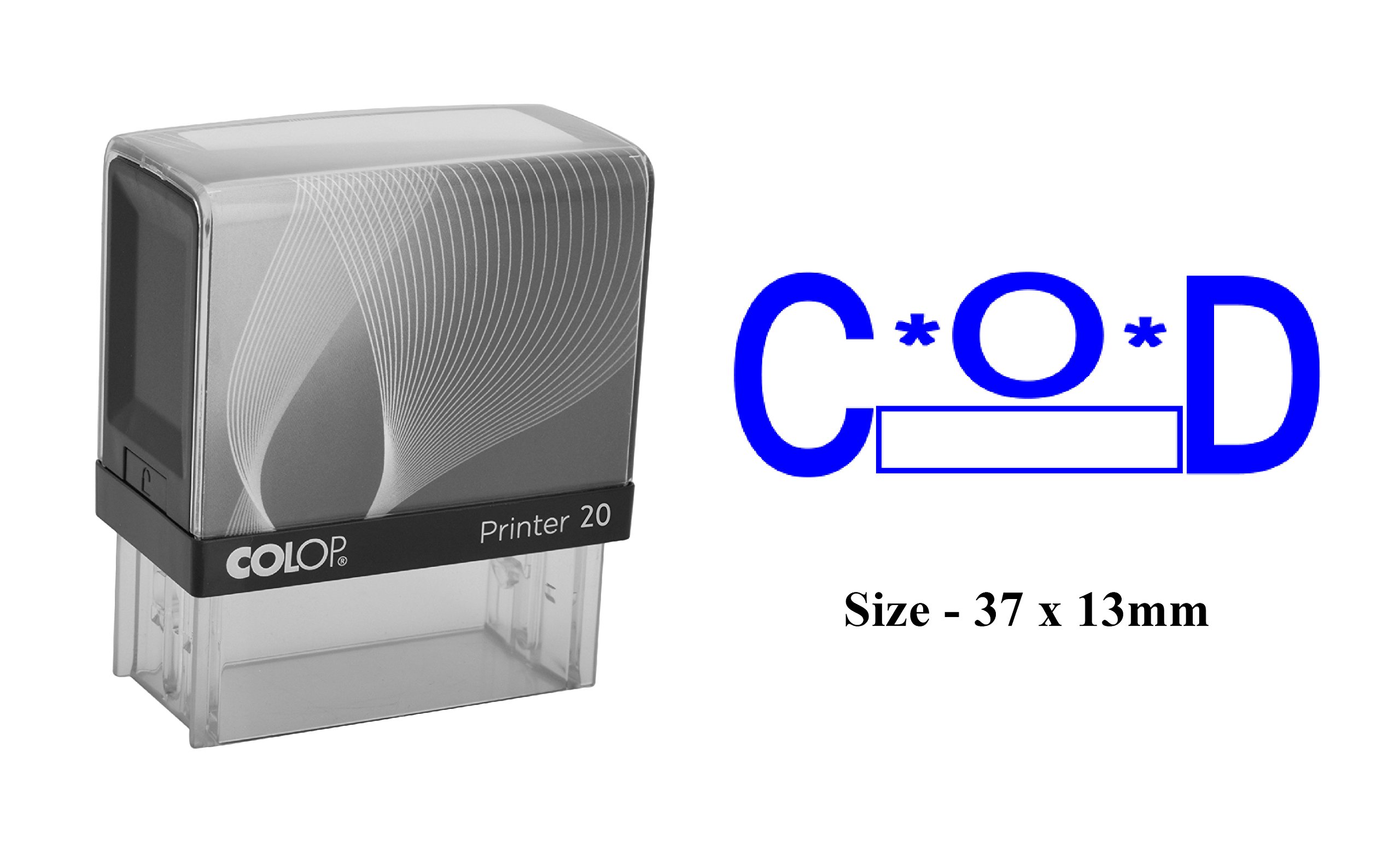 Custom Self Inking Rubber Stamp - Personalized Office Stamp with Colop Printer - Perfect for Business Documents, Mail, Crafts & DIY Projects (20 Stationery Stamps)