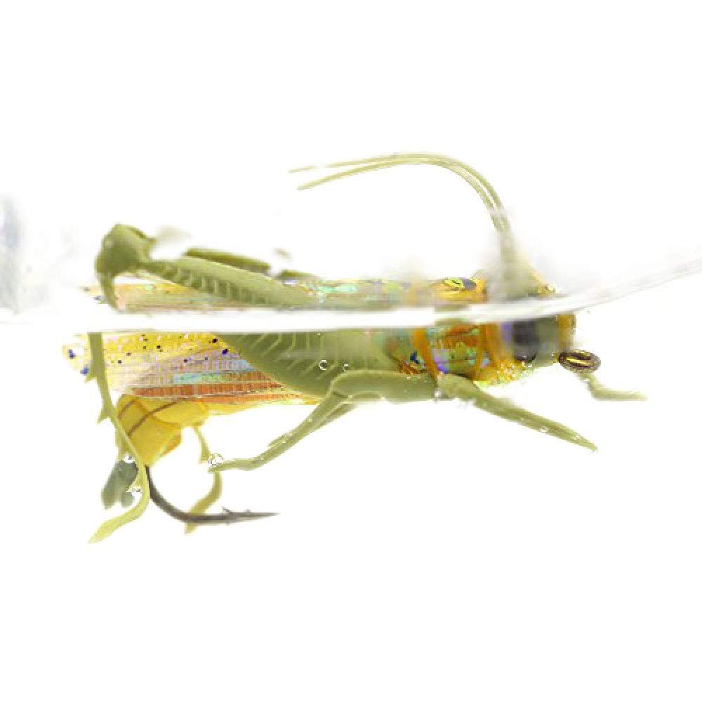 Realistic Hopper Fishing Lure - Premium Fly Fishing Bait for Trout, Bass & Panfish - Perfect for Freshwater Streams, Rivers & Lakes