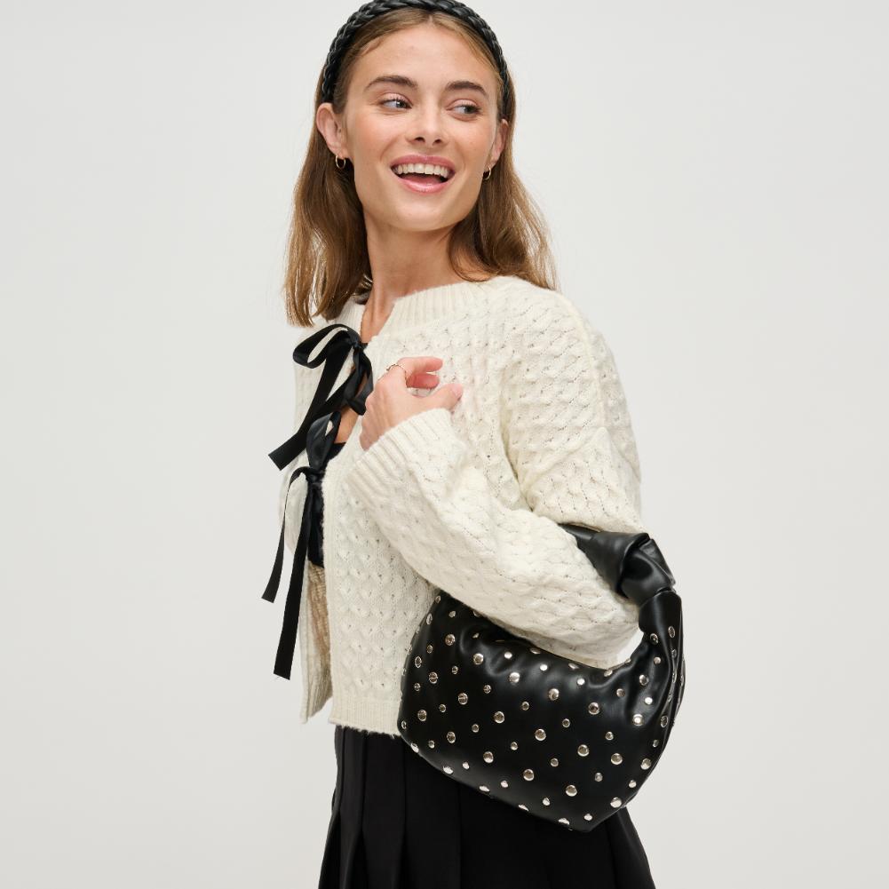 Tracy Studded Clutch Bag for Women - Elegant Rhinestone Evening Purse for Parties, Weddings & Special Occasions