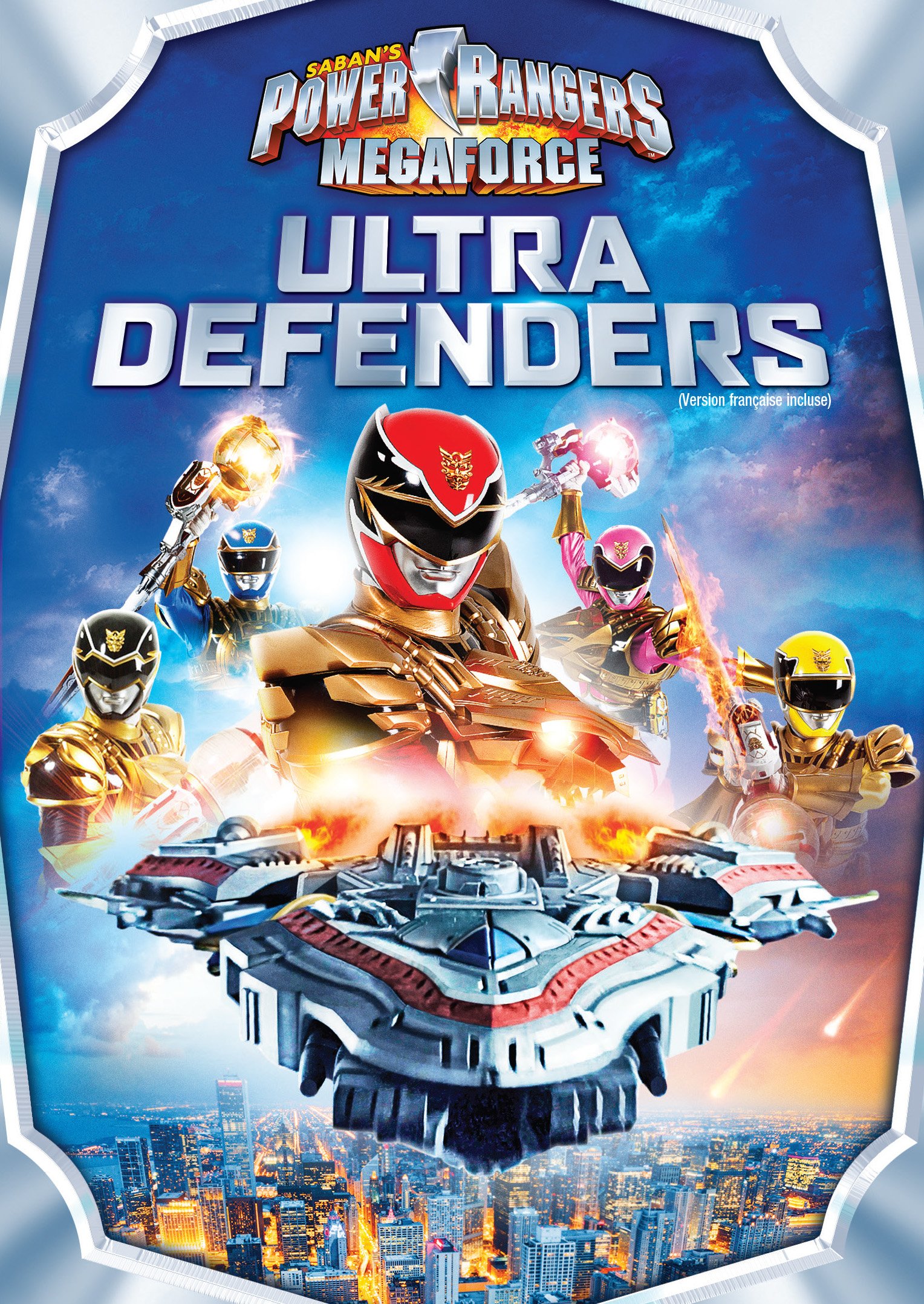 Power Rangers Megaforce Ultra Defenders Action Figures - 6-Inch Collectible Toy Set for Kids & Fans | Role Play, Display & Gift for Birthday & Holidays