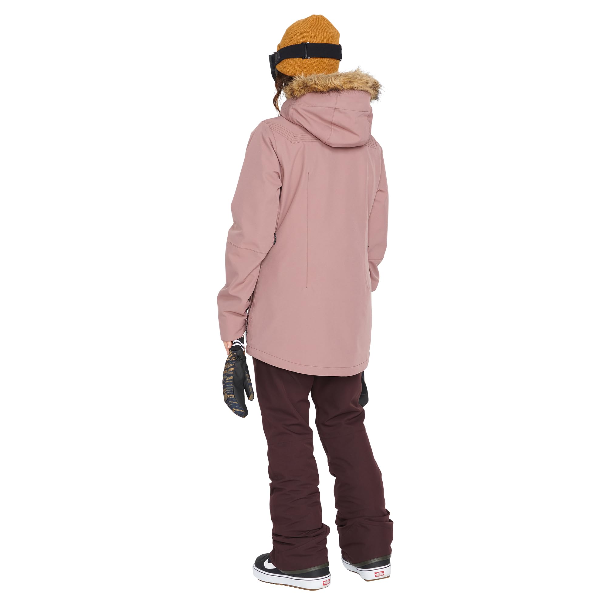 Volcom Women's Swift Bib Overall Snow Pants - Waterproof Insulated Ski & Snowboard Pants for Winter Sports & Outdoor Activities