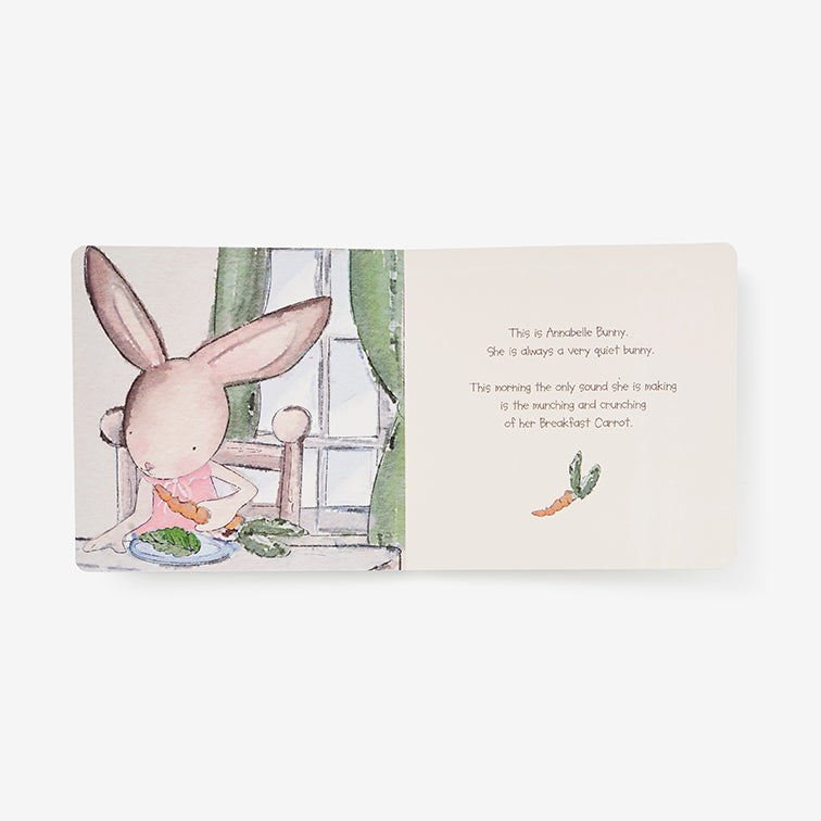 The Quiet Bunny Board Book - Soft Baby Book for Toddlers, Interactive Storytime for Kids, Perfect for Bedtime Reading & Early Learning