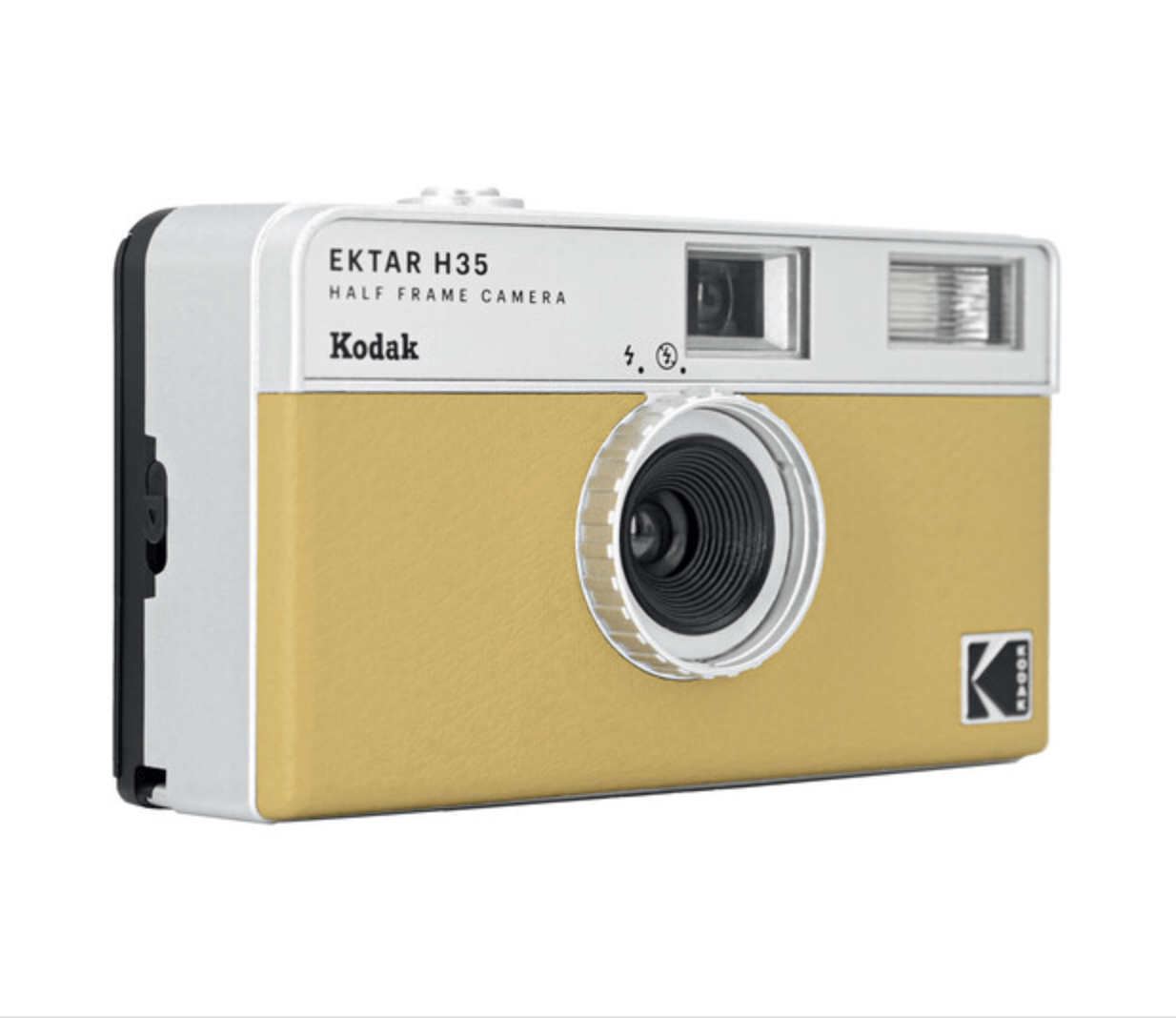 Kodak Ektar H35 Half Frame 35mm Film Camera - Sand Color Retro Style | Perfect for Travel Photography, Street Shots & Vintage Film Enthusiasts