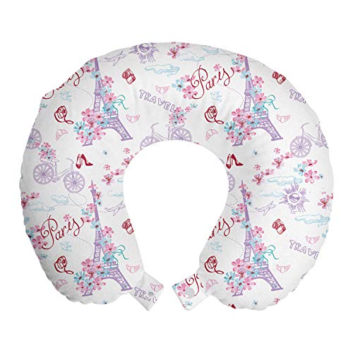 Pale Blue Pink and White