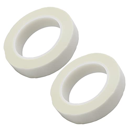 High Strength Fiberglass Cloth Tape - 2 Rolls 30m (98ft) Heat Resistant Adhesive Tape for Motors, Electrical Insulation, DIY Repairs & Industrial Use