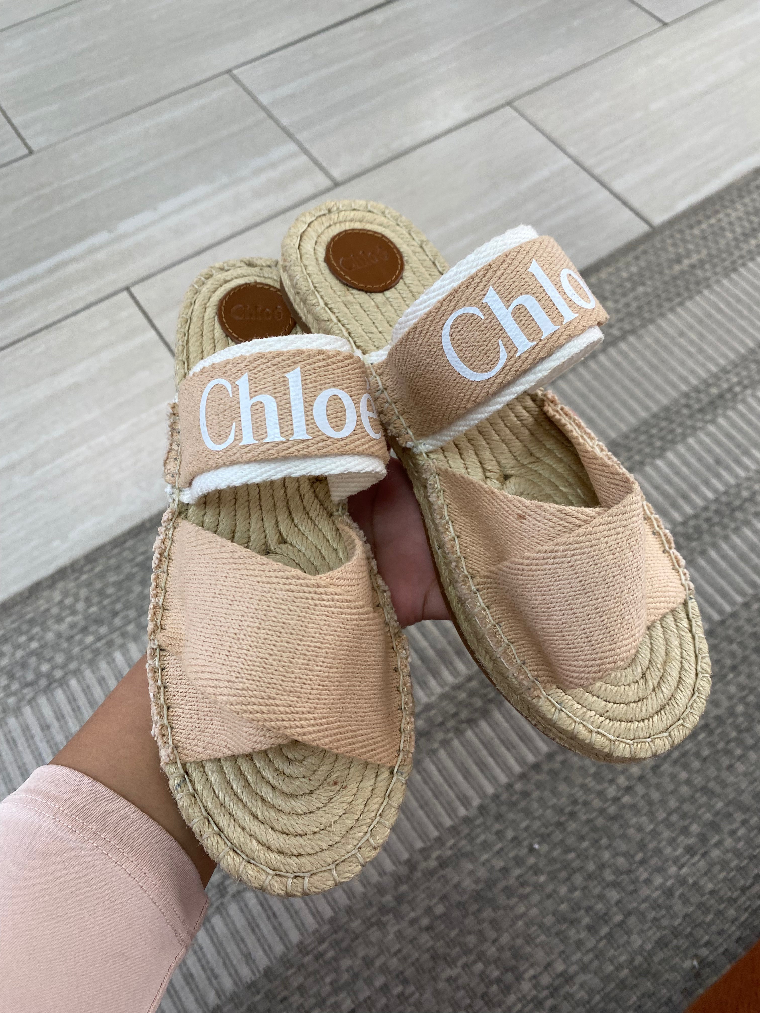 Chloe Women's Espadrille Slide Sandals - Comfortable Summer Casual Shoes for Beach, Pool, and Vacation Wear