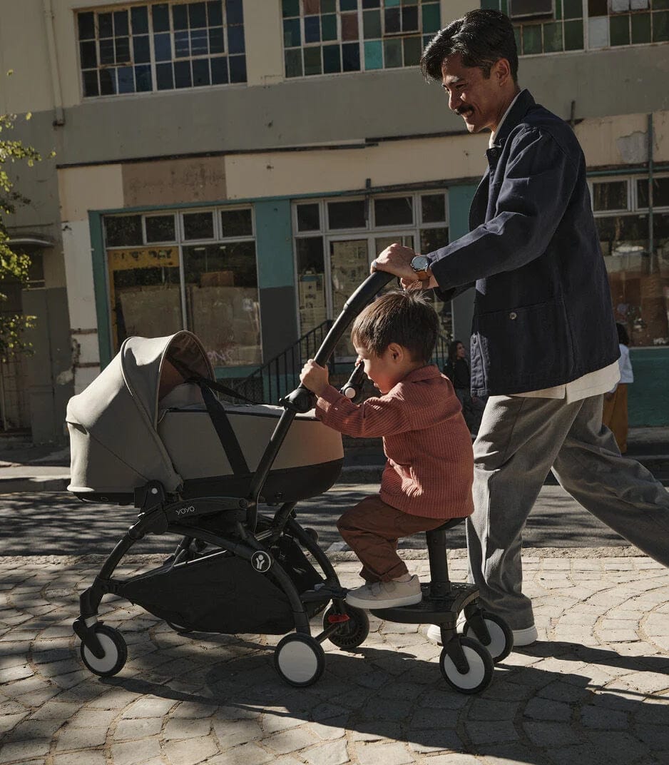Stokke YOYO 3 Lightweight Travel Stroller with Bassinet - Compact Foldable Baby Pushchair for Airplane & City Use
