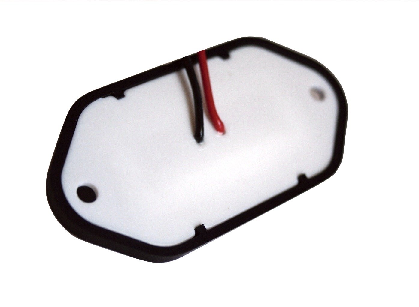 24V Red LED Waterproof Courtesy Light - Compact DC Fixture for Trucks, Cars, RVs & Aircraft - Ideal for Interior Lighting, Step Lights & Nighttime Safety