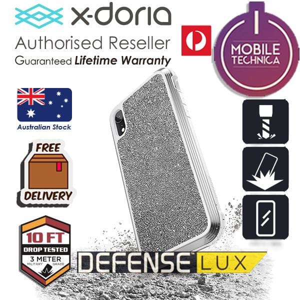 X Doria Defense 3M Drop Certified Case for iPhone XS Max - Glitter Protective Cover | Shockproof & Scratch Resistant | Perfect for Everyday Use, Travel & Outdoor Activities