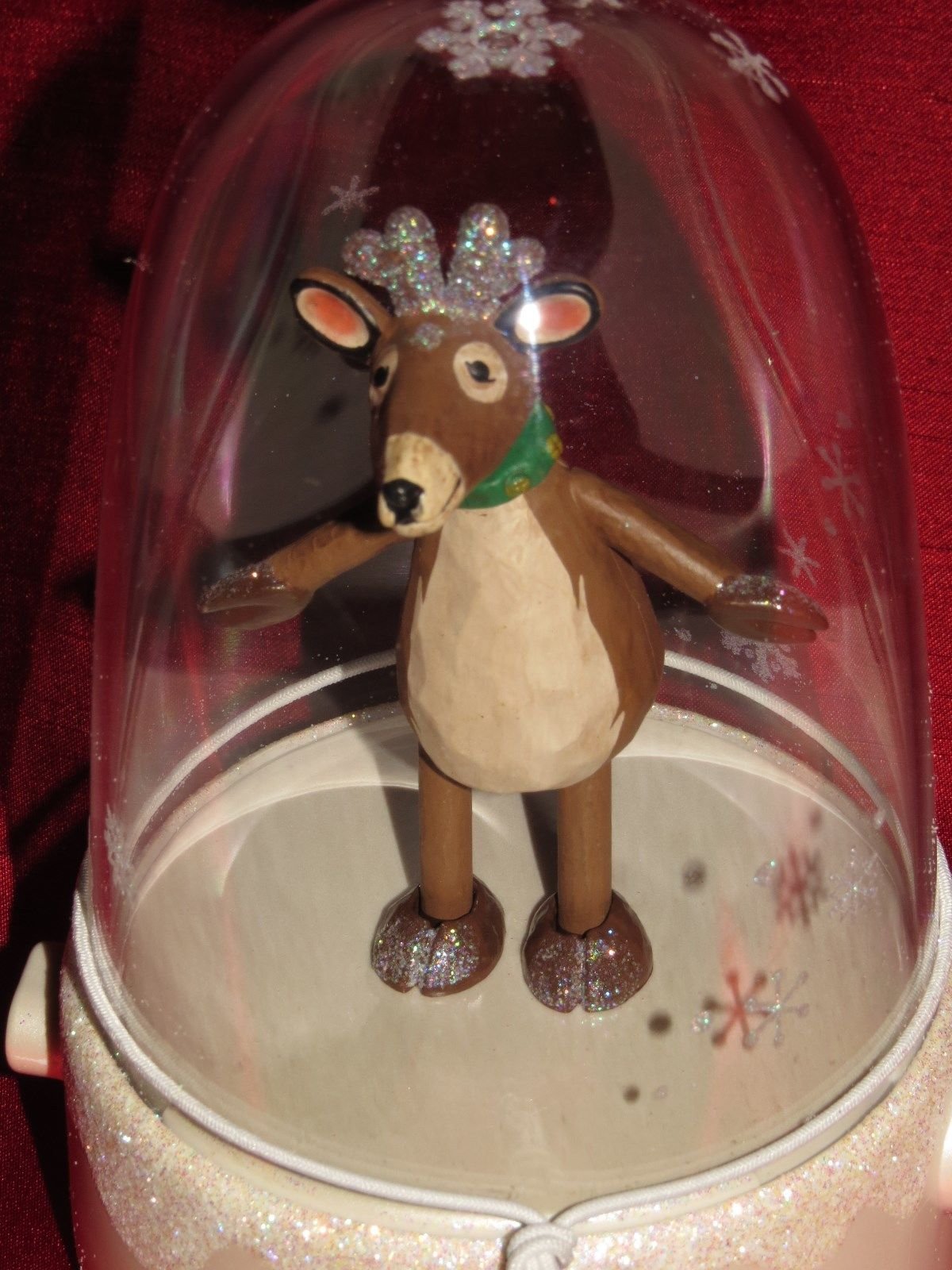 Hallmark 2013 Reindeer Happy Tappers Limited Edition Christmas Ornament - Collectible Holiday Decor for Tree, Gift & Festive Home Decoration