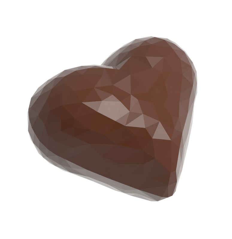 Premium Diamond Heart Chocolate Mold for Valentine's Day - Silicone Baking Mold for DIY Chocolate, Candy, Soap Making - Perfect for Romantic Gifts, Wedding Favors & Anniversary Treats
