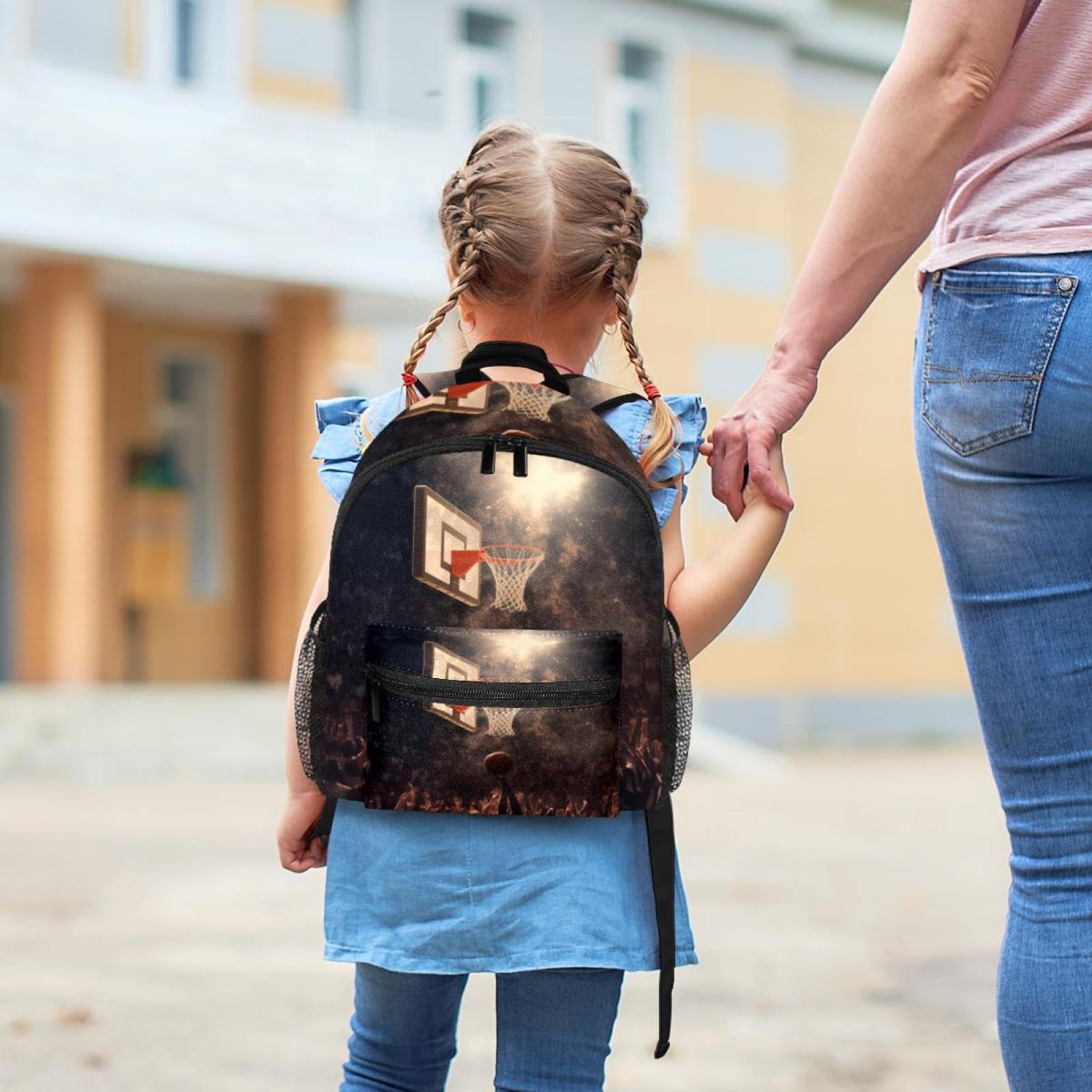Best Travel Backpack for Men & Women - Durable Basketball Backpack with Hoop - Perfect for Gym, Sports & Outdoor Adventures