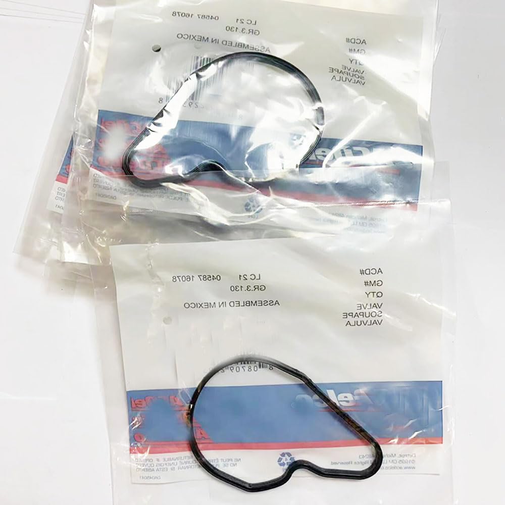55561100 Front Brake Booster Vacuum Pump Gasket Seal - Black Rubber Replacement for 2009-2015 Buick LaCrosse/Regal, 2010-2017 Opel Astra/Insignia, 2009-2017 Vectra 2.0T - Improves Braking Performance & Prevents Vacuum Leaks