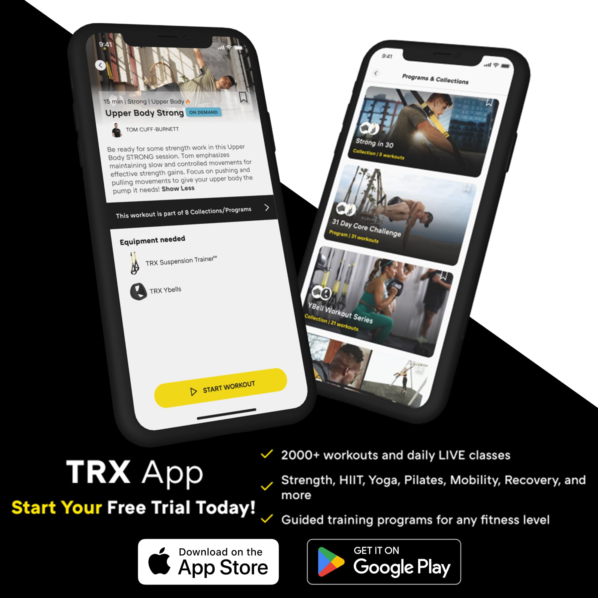 TRX All-in-ONE Suspension Training System for Full Body Workouts - Home Gym, Travel & Outdoor Fitness Equipment with Anchors, Workout Guide & Video Tutorials | Perfect for Strength Training, Weight Loss & Mobility Exercises at Home, Park or Hotel