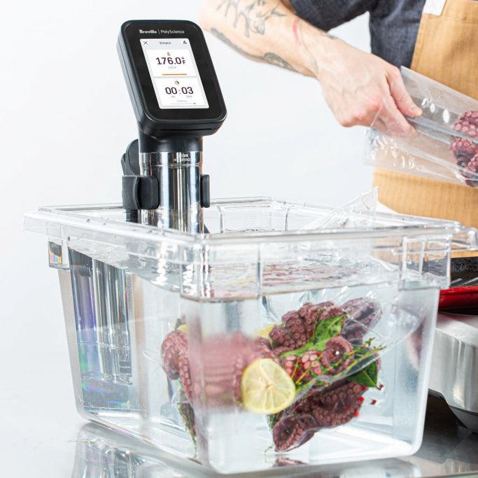 Breville PolyScience HydroPro 45 Liter Immersion Circulator CSV700 - Precision Sous Vide Cooker for Home Chefs & Professional Kitchens