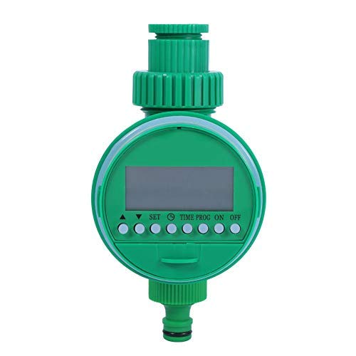 **Smart Digital LCD Water Timer for Garden Hose - Automatic Irrigation Controller with Programmable Settings - Perfect for Lawn, Flower Beds & Drip Systems**