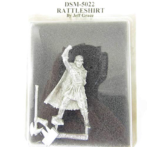 Dark Sword Miniatures Wildling Rattleshirt Lord of The Bones Game of Thrones Collectible Figure - Perfect for Tabletop RPG, Display, and George R.R. Martin Fantasy Fans