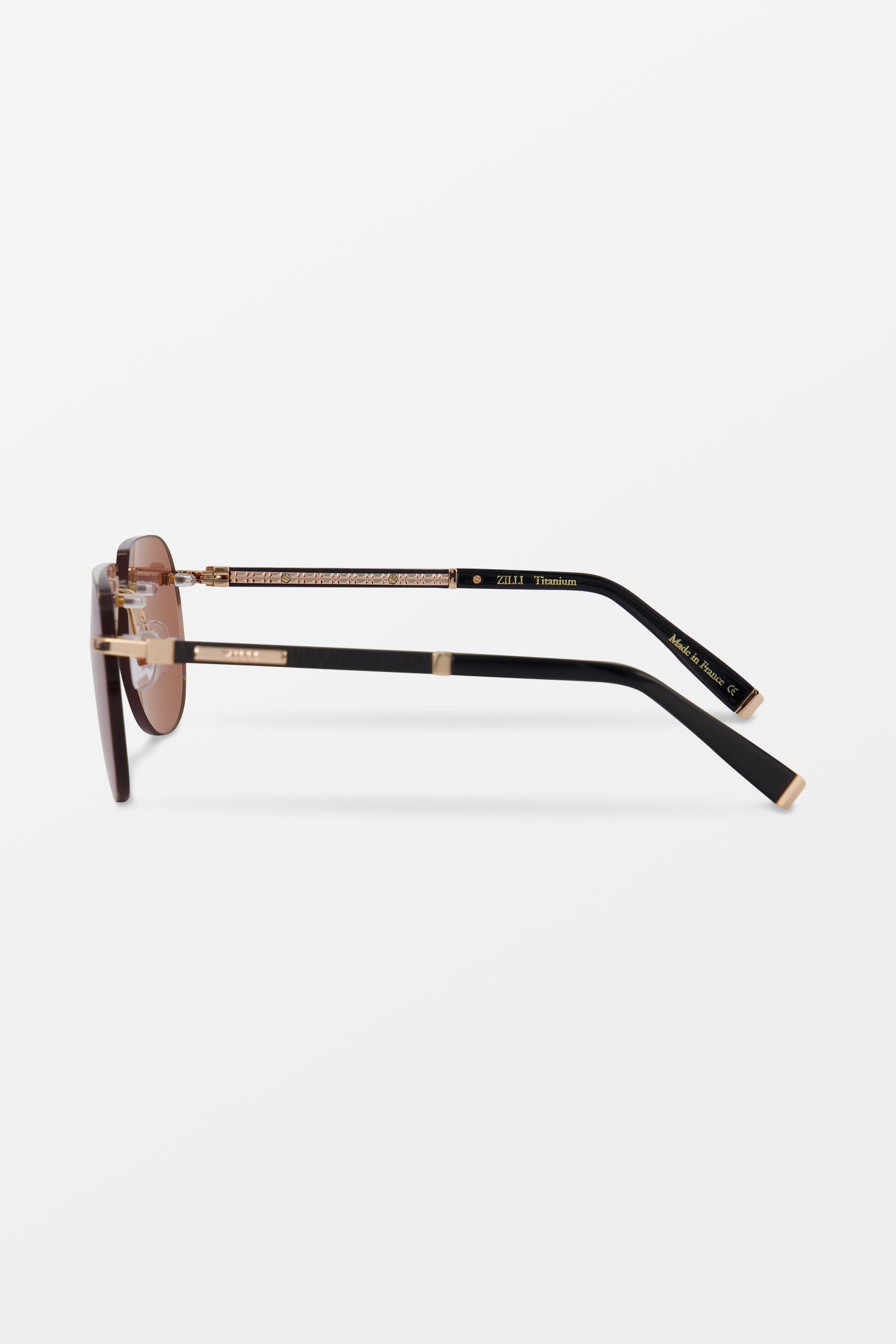 Zilli Brown Buster Sunglasses - Polarized UV Protection Aviator Style for Men & Women - Perfect for Driving, Beach & Outdoor Activities