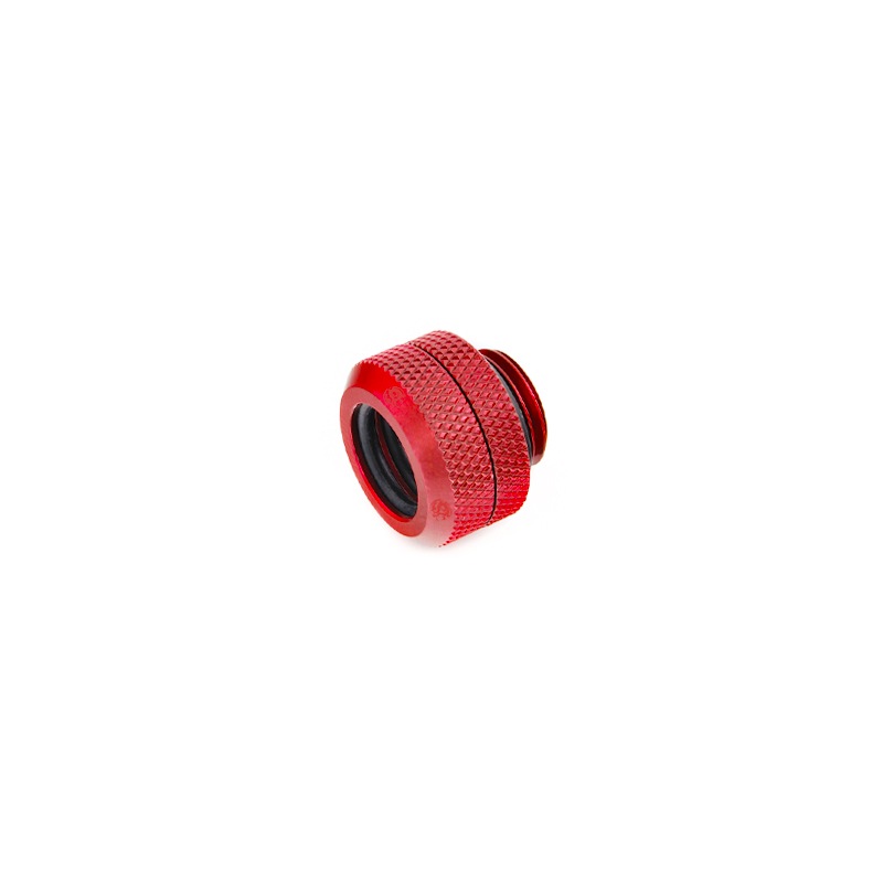 Bitspower Multi Link Fitting for 12mm OD Deep Blood Red - Perfect for Custom PC Water Cooling Loops and Hardline Tubing Systems