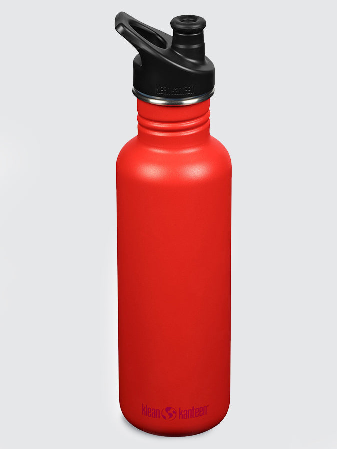 Klean Kanteen 800ml Classic Stainless Steel Water Bottle - Eco-Friendly, Leak-Proof for Hiking, Gym & Everyday Use