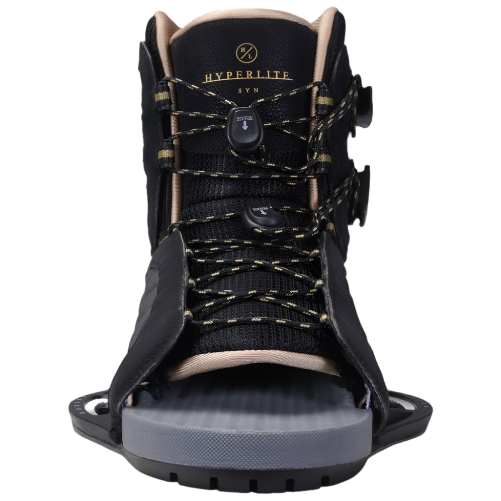 Hyperlite Women's Syn Wakeboard Binding 2025 - Premium Wakeboard Boots for Women, Comfortable & Adjustable Fit - Perfect for Wakeboarding, Water Sports & Boat Activities