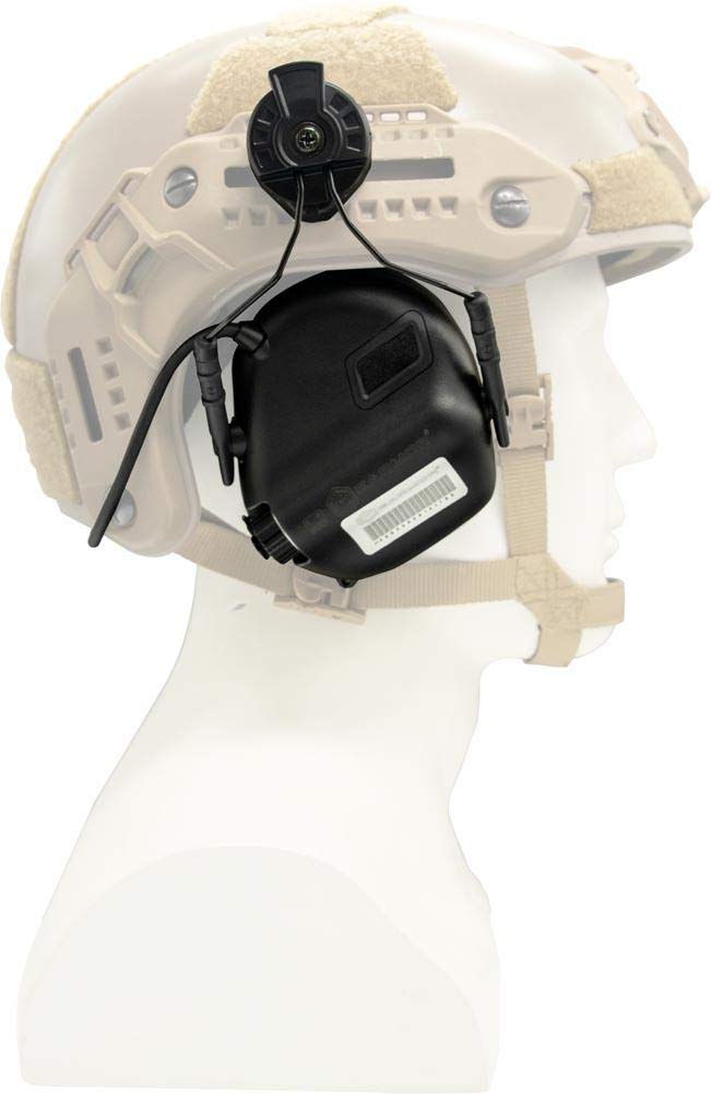 Universal Communication Headset Adapter for MTEK Flux, HHV & MLOK Helmets - Tactical Headset Connector for Military, Airsoft & Shooting Ranges