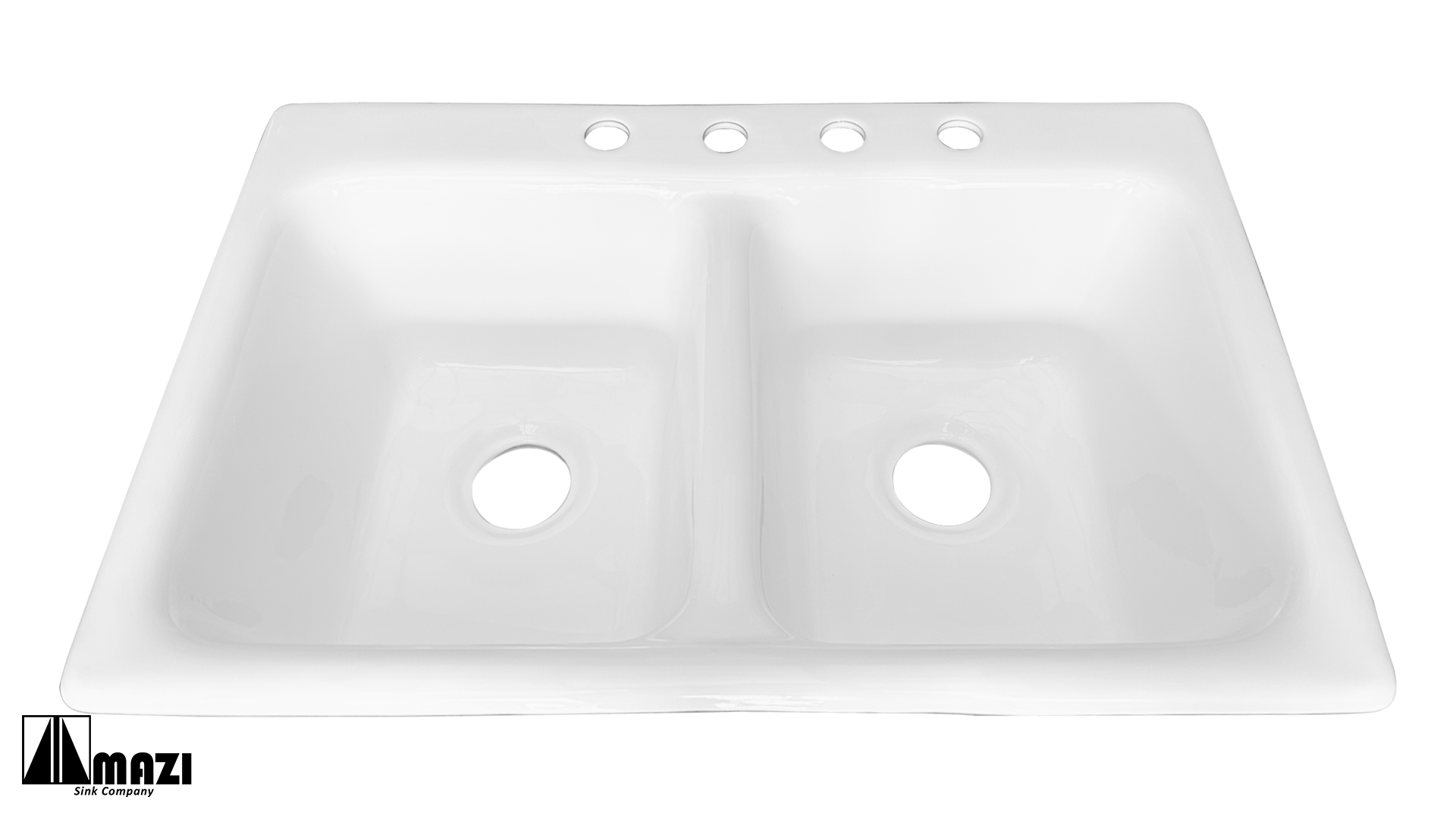 NH6004 Premium Cast Iron Kitchen Sink - Durable & Stylish Farmhouse Sink for Modern Kitchens | Perfect for Cooking, Cleaning & Food Prep