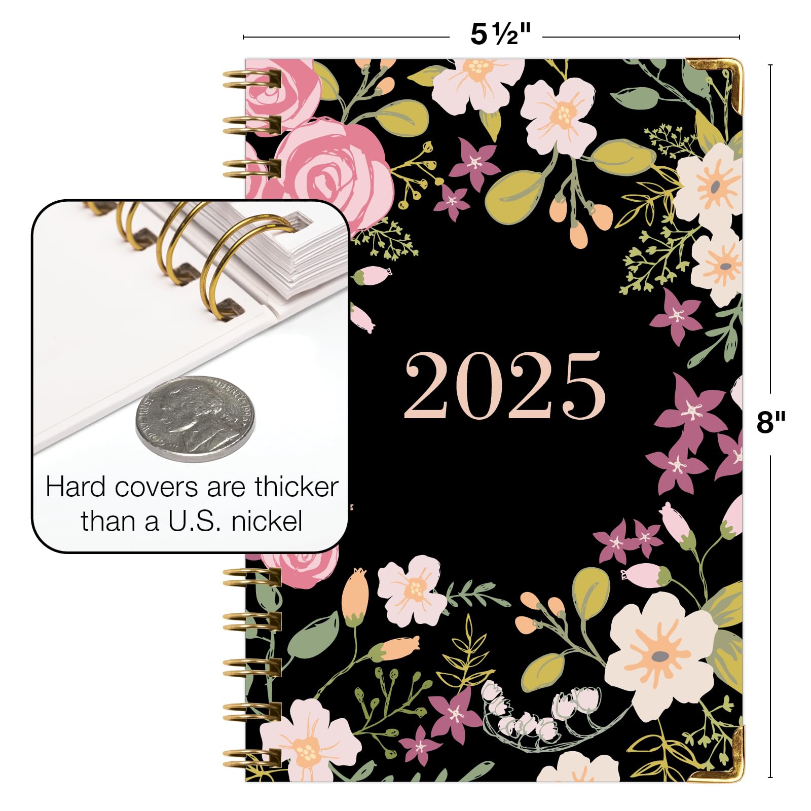 2025 Hardcover Planner 5.5