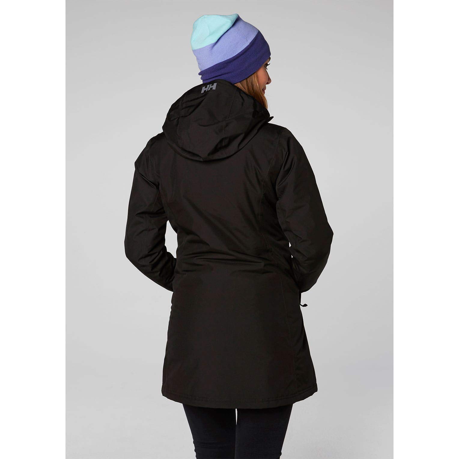 Helly Hansen Women's Long Belfast Winter Jacket - Waterproof Insulated Coat for Cold Weather, Hiking, Skiing & Outdoor Activities