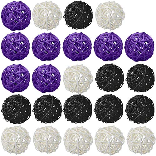 White Purple Black