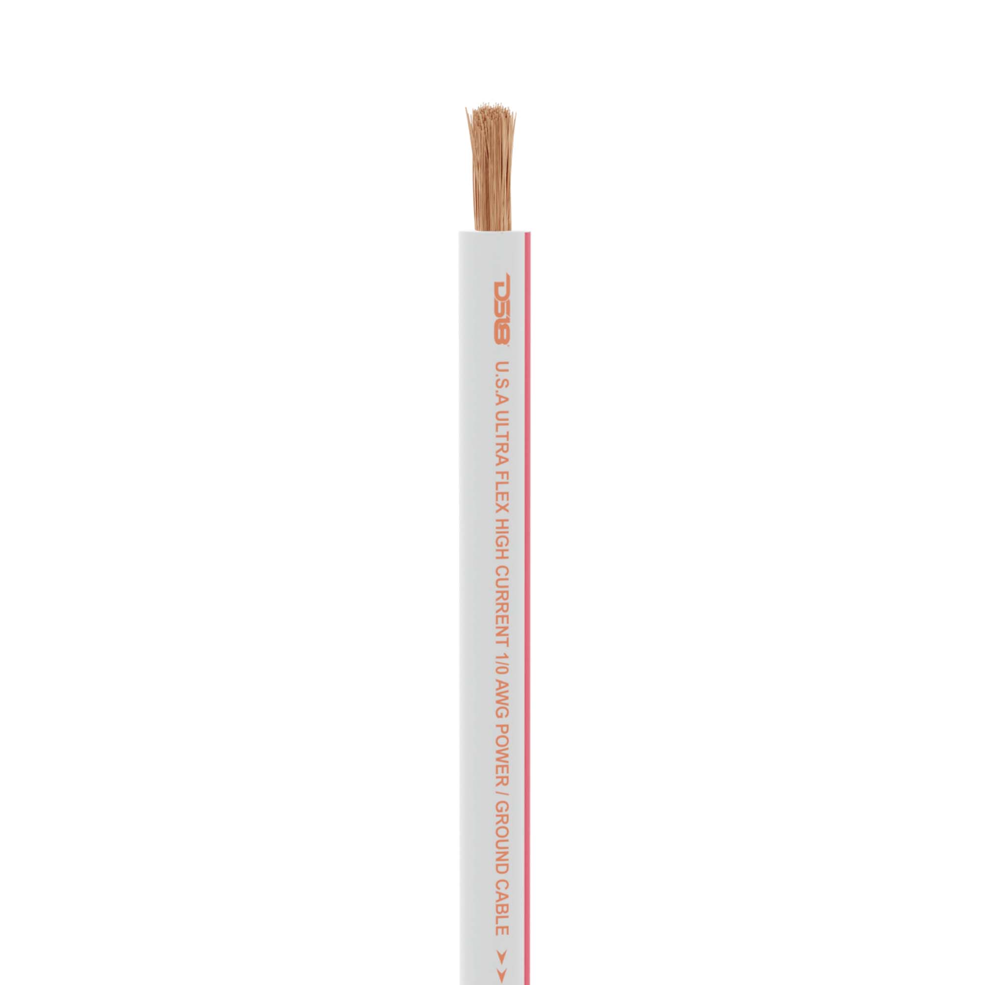 0 GA Marine Grade Tinned 100% Copper OFC Power Wire - 25 Feet for Boat, RV, and Solar Power Systems - High Conductivity, Corrosion Resistant Electrical Cable