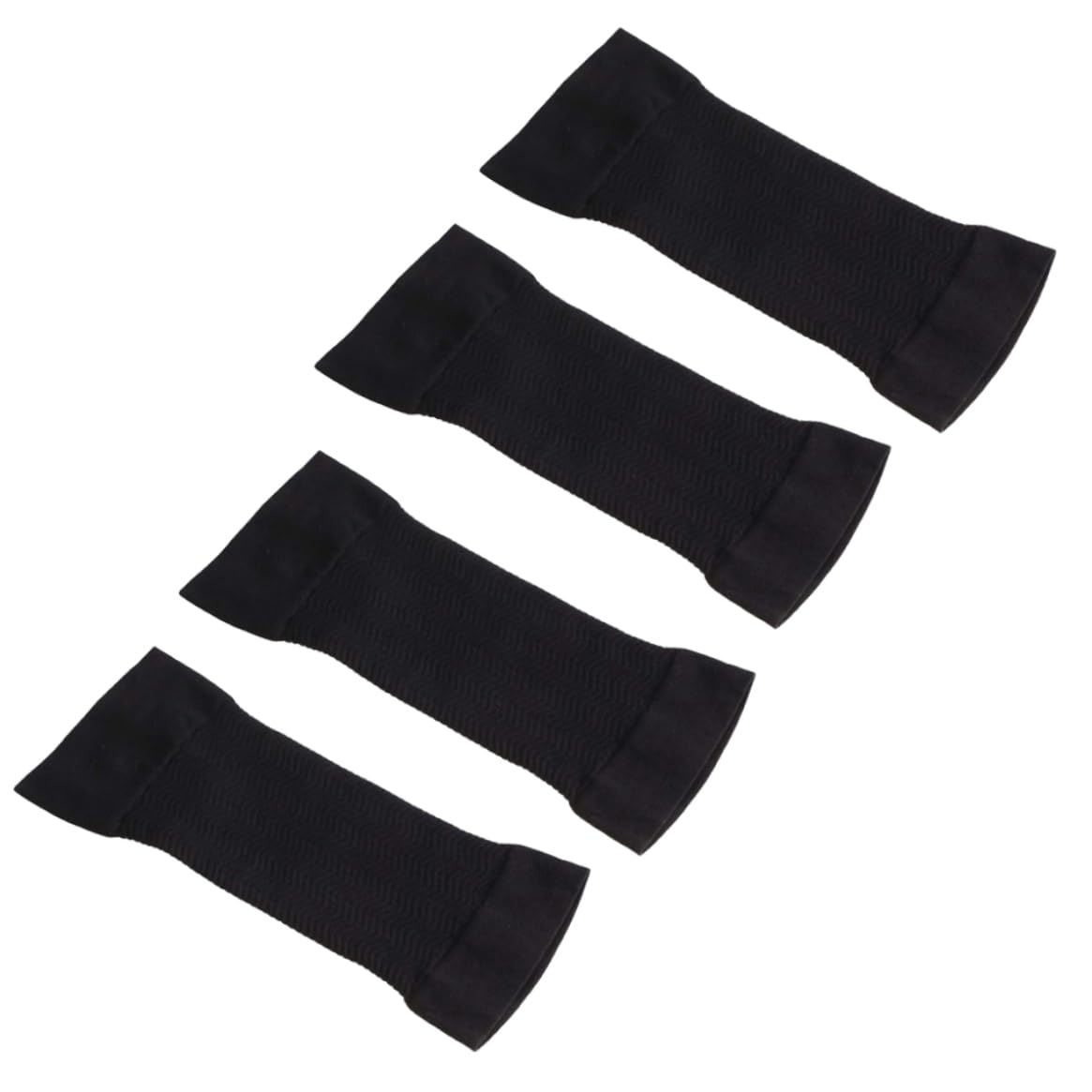 Women's Arm Shaper Sleeves - Compression Arm Sleeves for Toning & Weight Loss (2-Pack Black) | Slimming Arm Cuffs for Women & Men | Perfect for Workouts, Yoga & Everyday Wear