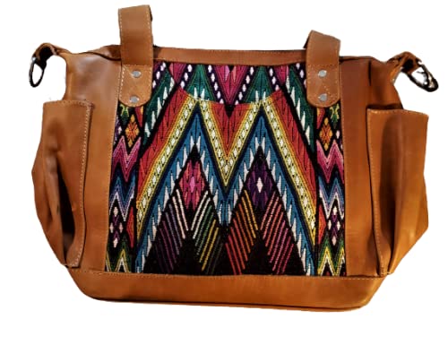 Authentic Guatemalan Handwoven Backpack - Stylish Shoulder Bag & Tote for Women | Perfect for Travel, Work & Daily Use