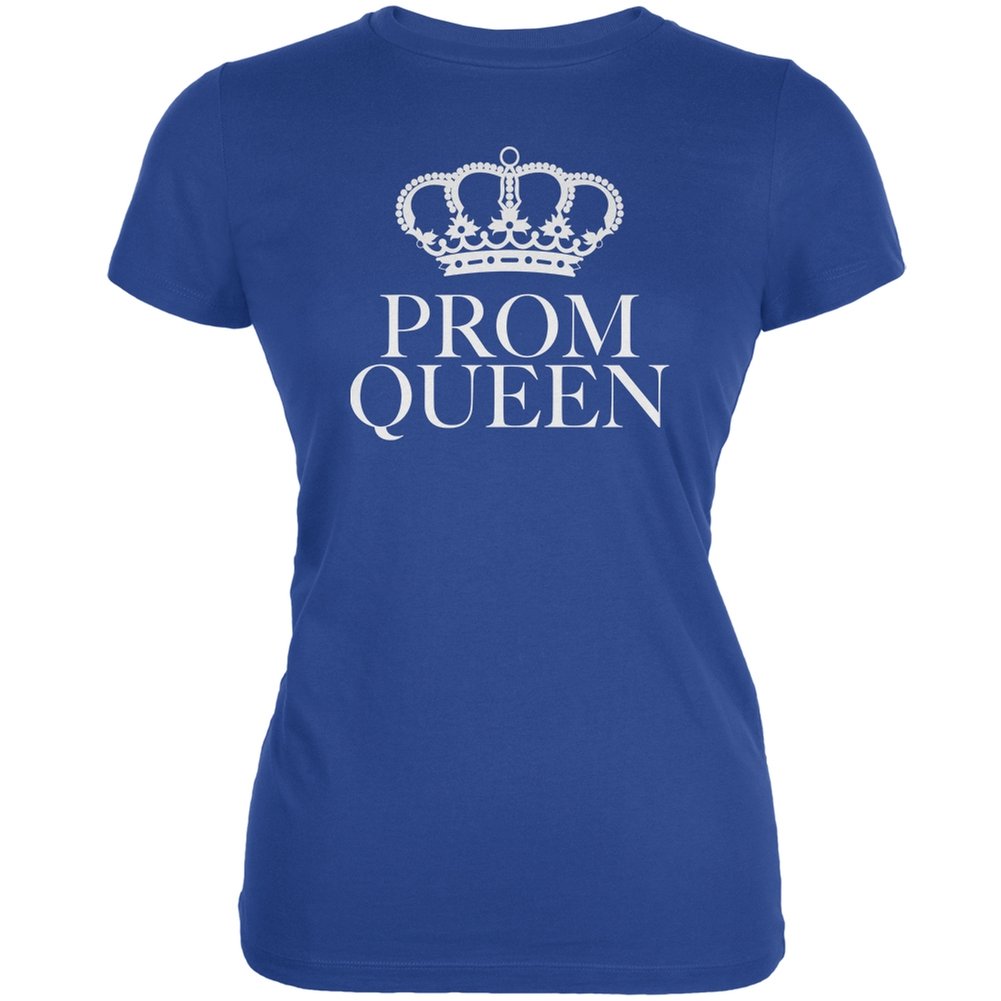 Prom Queen Royal Juniors Soft Cotton T-Shirt - Large Size for Teens | Perfect for Homecoming, Prom, Parties & Casual Wear