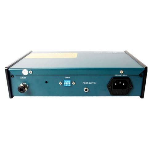 110V/220V Automatic Glue Dispenser - Precision Solder Paste & Liquid Controller with Dropper (Model 983A) - Perfect for Electronics Repair, DIY Projects, and Circuit Board Assembly