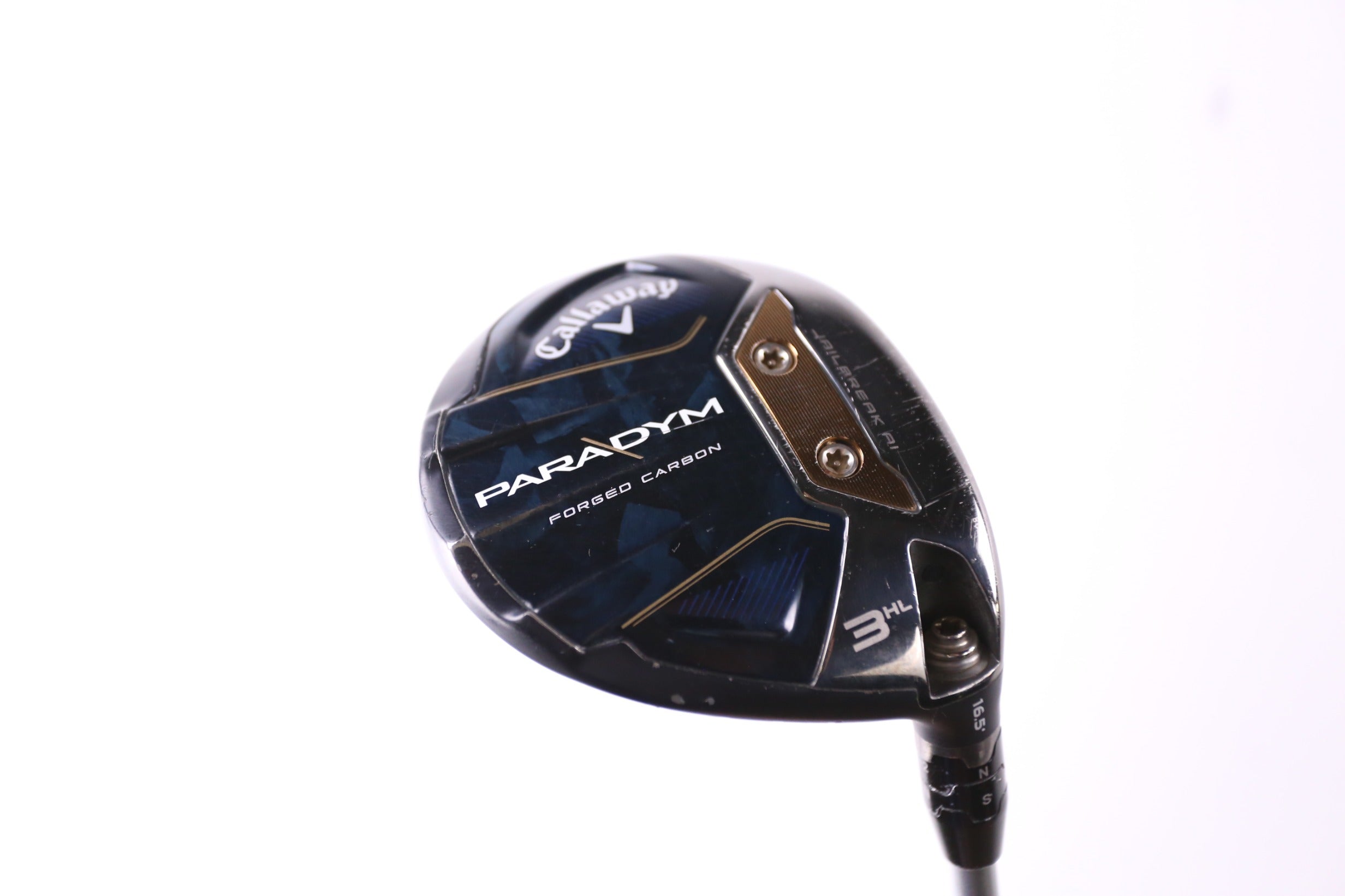 Used Callaway Paradym 3HL Fairway Wood - Right Handed 16.5° Senior Flex Golf Club for High Launch & Distance | Perfect for Senior Golfers on the Fairway & Rough