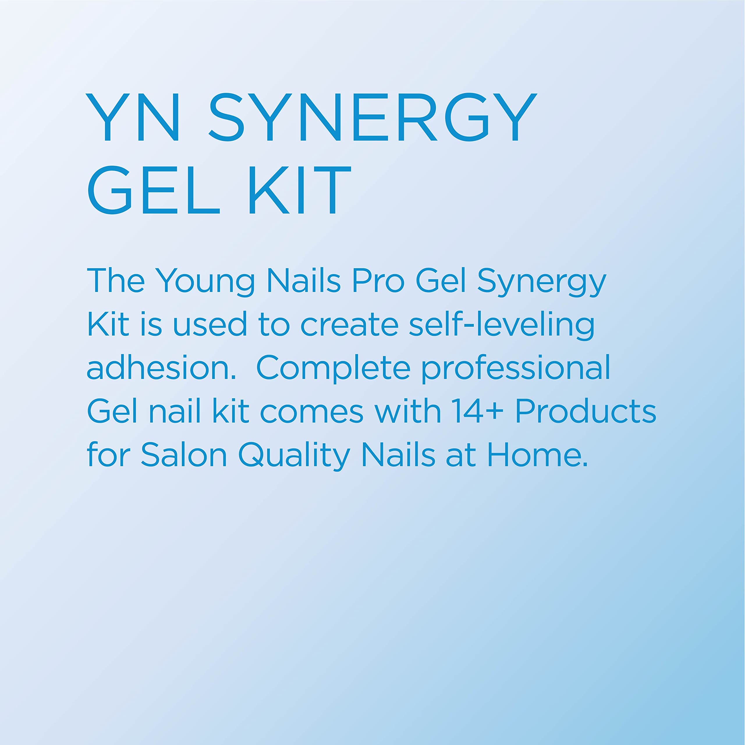Young Nails Professional Manicure Kit - Complete Starter Set for Beginners & Nail Technicians | DIY Home Nail Care, Salon Quality Tools, Gel Polish & Acrylic Nail Accessories | Perfect for At-Home Manicures & Professional Nail Salons