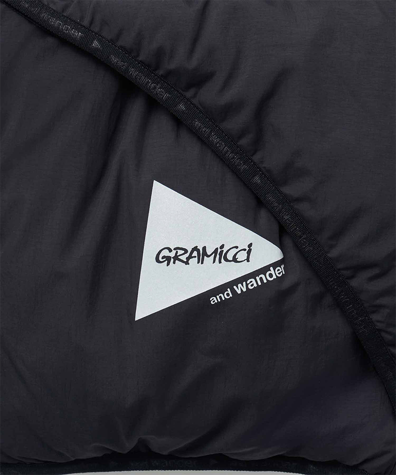 Gramicci x and wander Down Vest - Lightweight Insulated Puffer Vest for Men & Women - Perfect for Hiking, Camping, and Outdoor Adventures