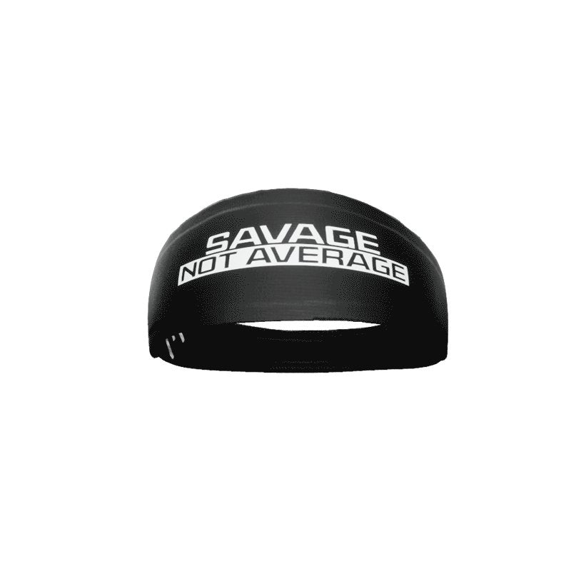 Savage Not Average Headband - Stylish & Comfortable Hair Accessory for Women - Perfect for Workouts, Yoga, Sports & Everyday Fashion