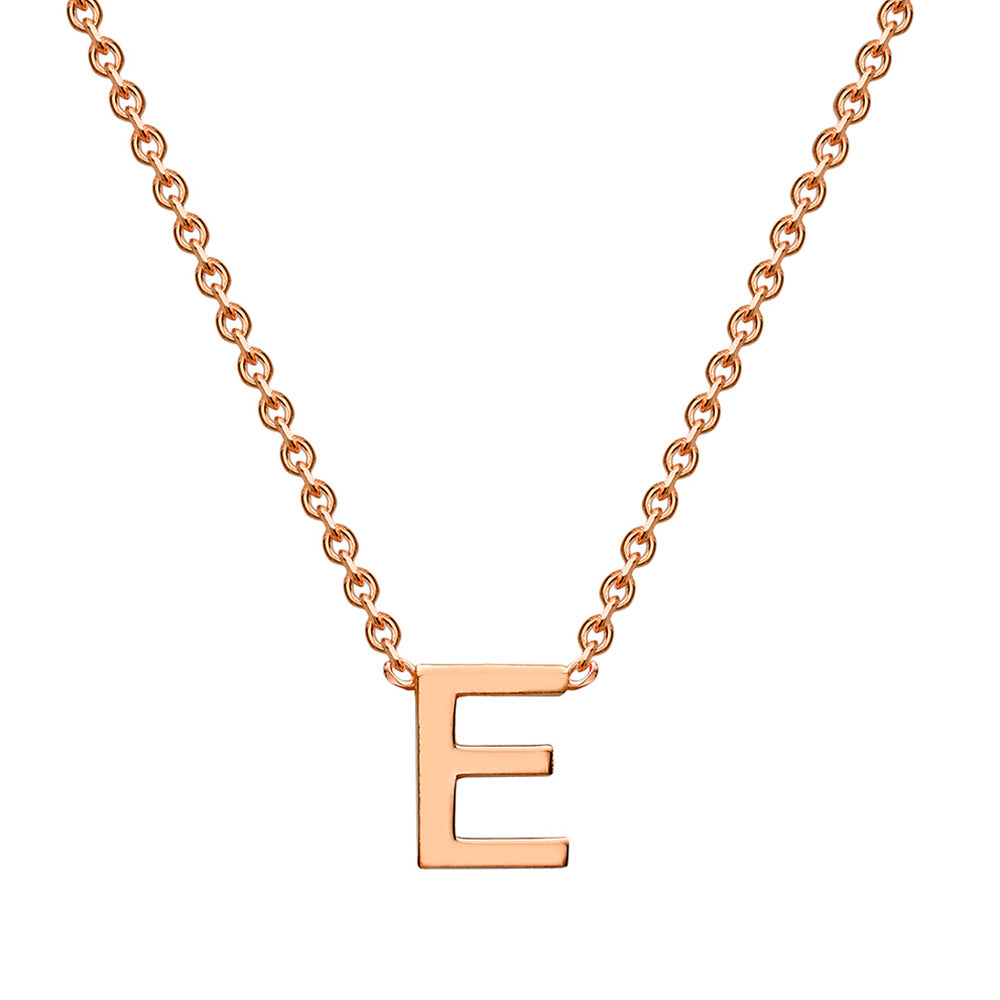 9ct Rose Gold Initial 